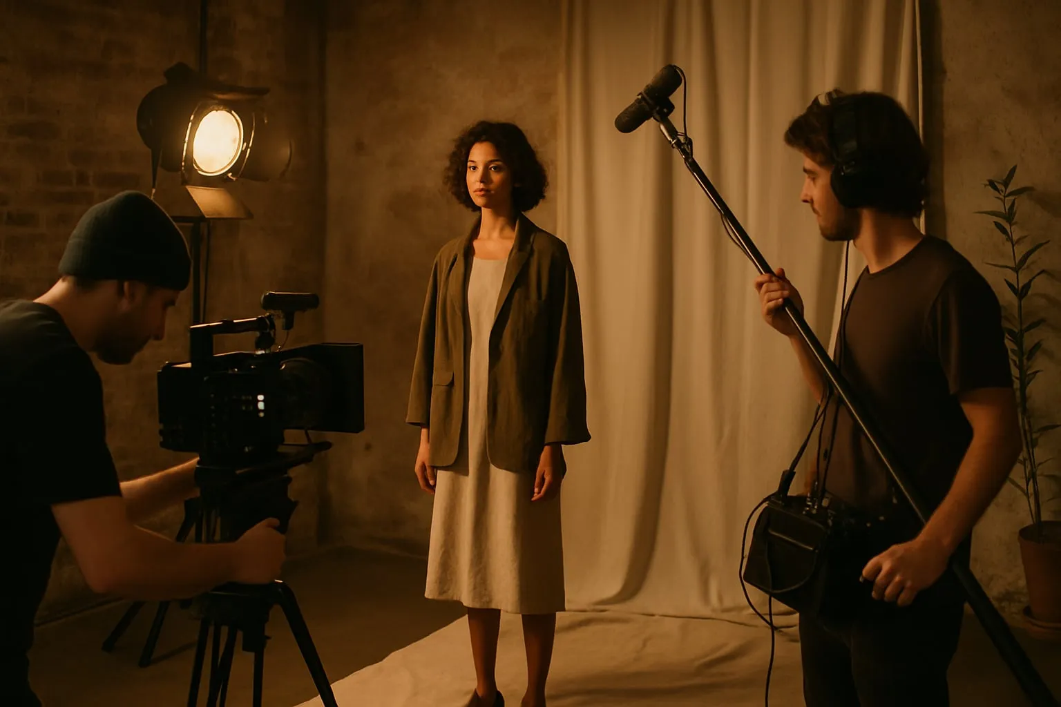Filmagem moda sustentável: espaços, luz e som práticos