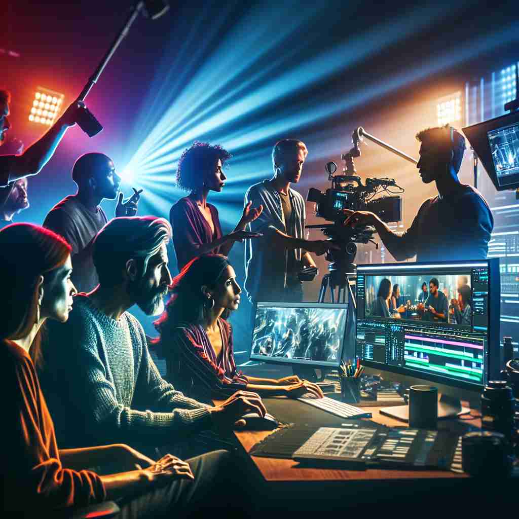 An image illustrating Fluxo de Trabalho Pós-Produção Eficiente