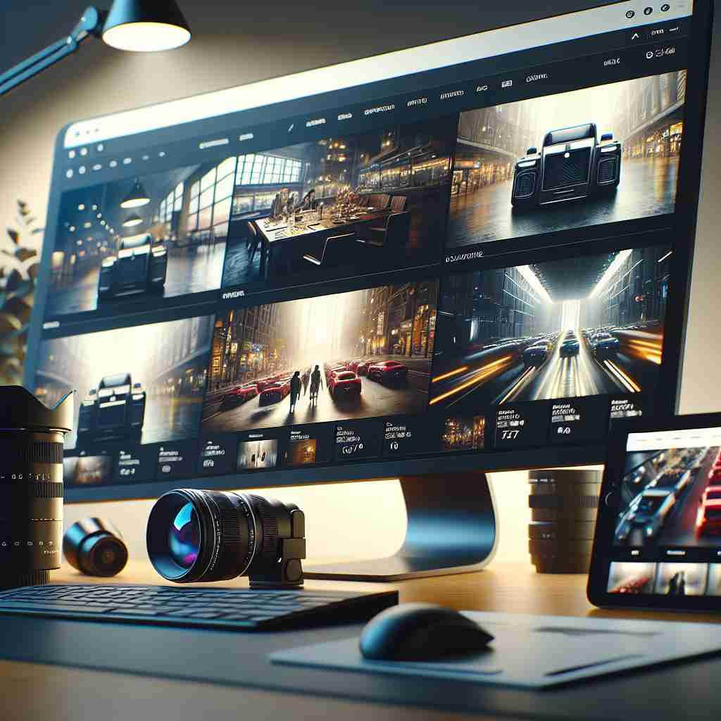 An image illustrating Como Criar Portfólio Fotográfico Online