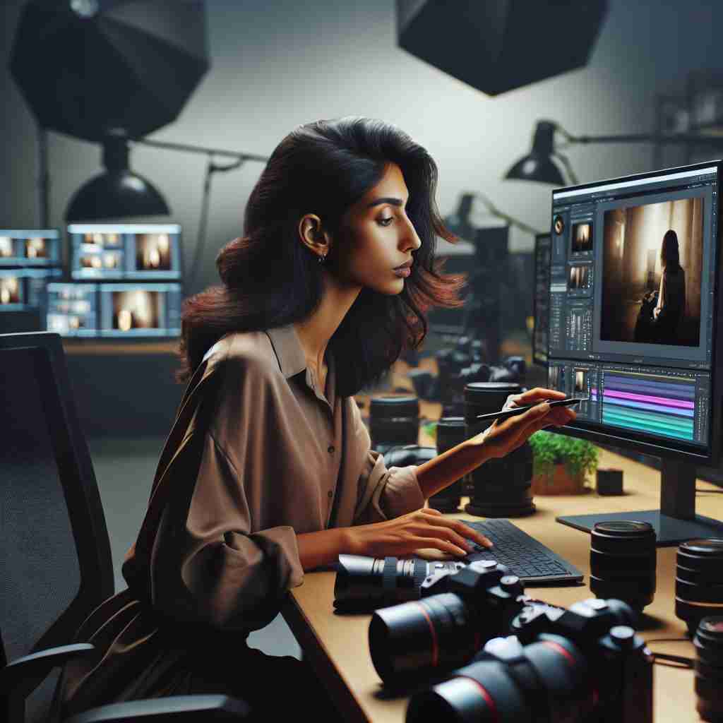 An image illustrating Dicas de Pós-Produção para Fotografia: Aprimore Suas Imagens como um Profissional