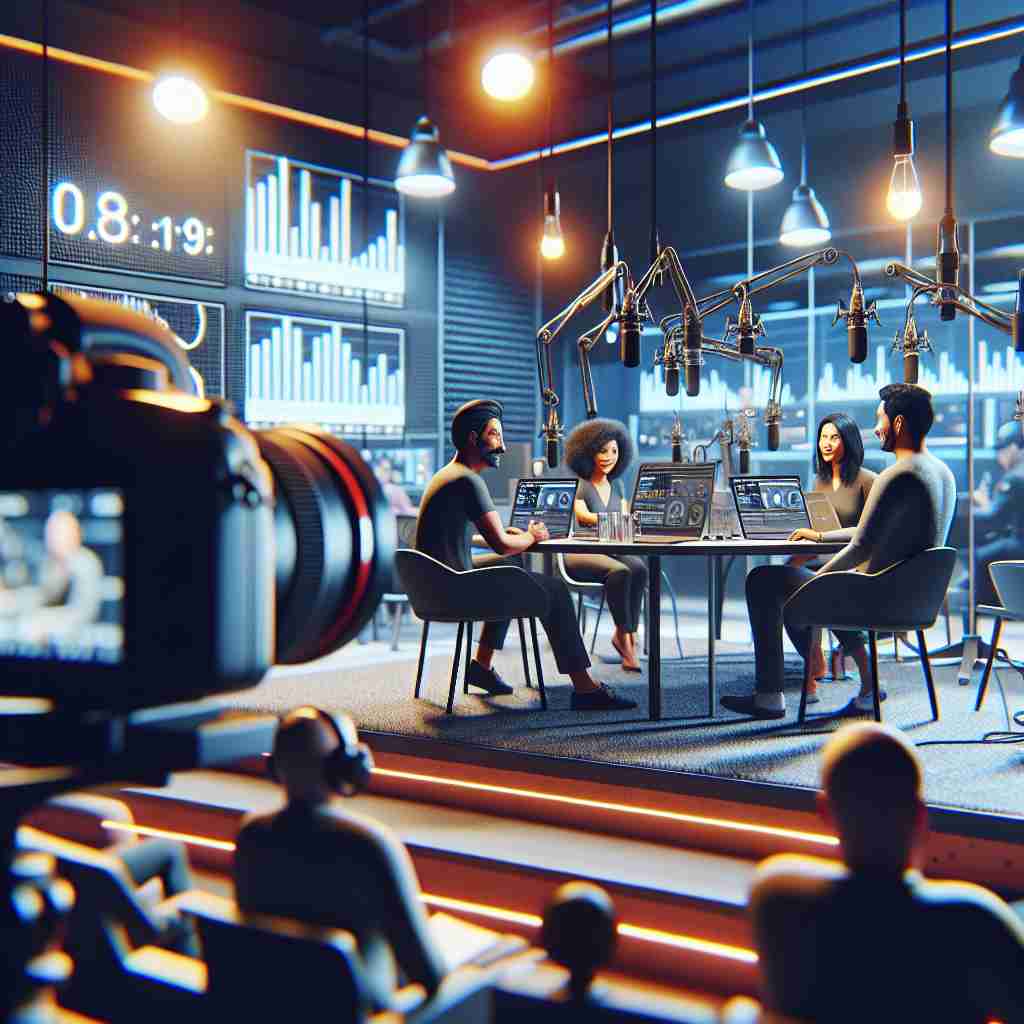 An image illustrating Desvendando Estratégias de Divulgação de Podcast