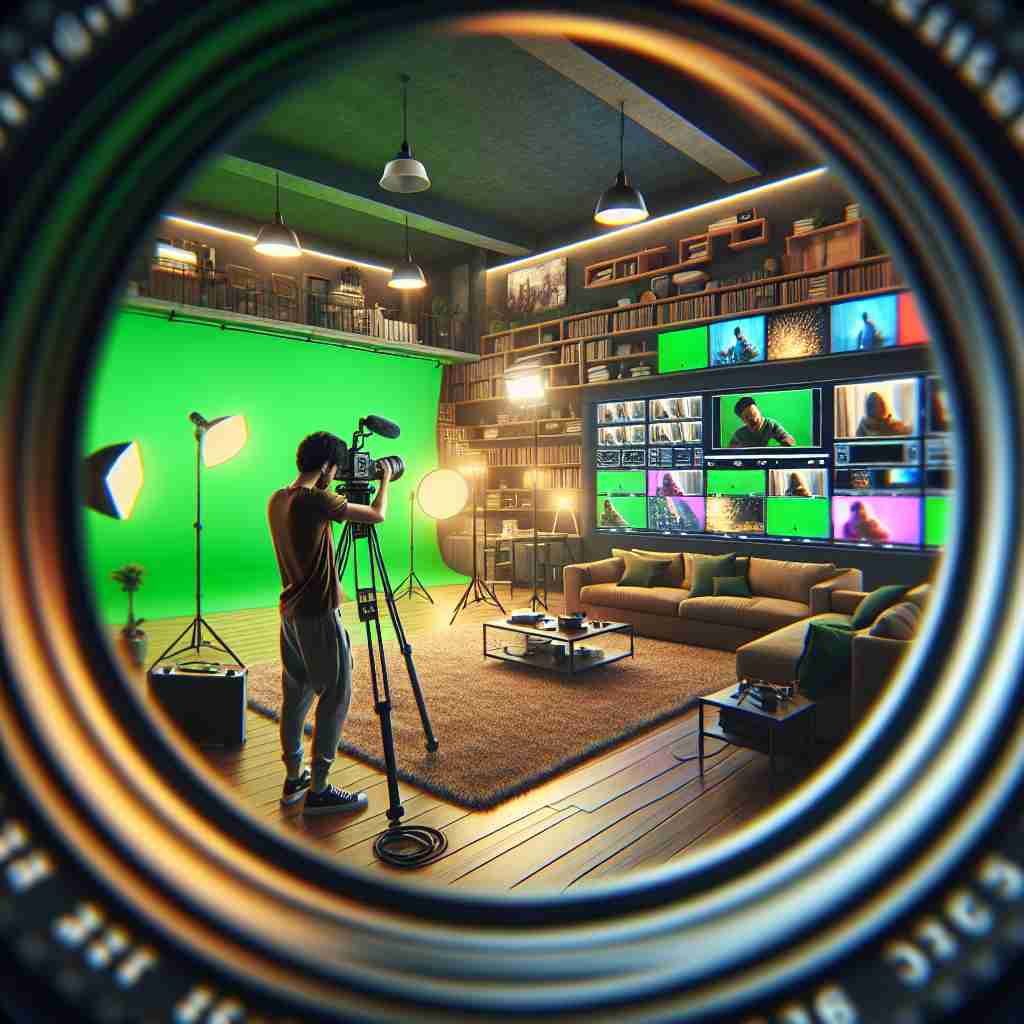 An image illustrating Como Fazer Green Screen em Casa