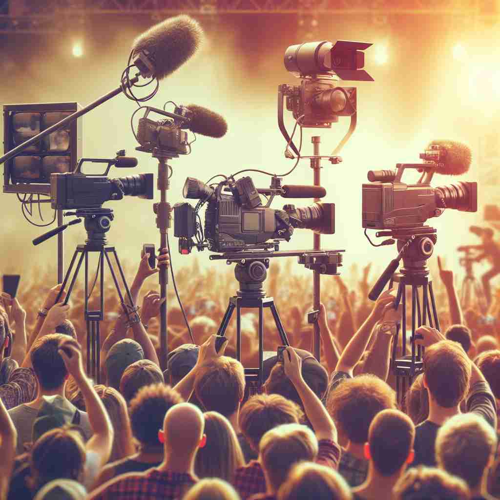 An image illustrating Guia Completo para Produção de Vídeo em Eventos ao Vivo