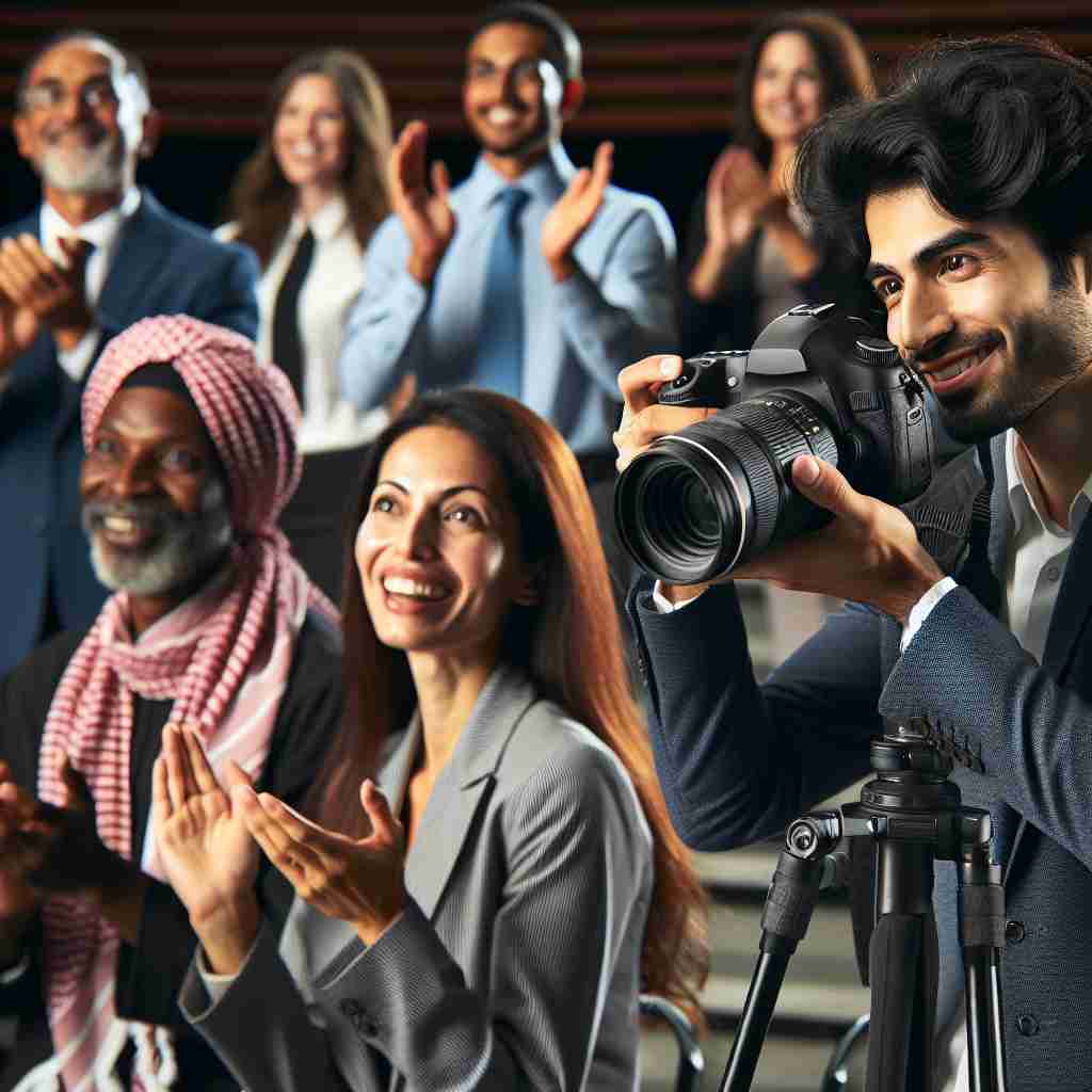 An image illustrating Técnicas para Fotografia de Eventos Corporativos