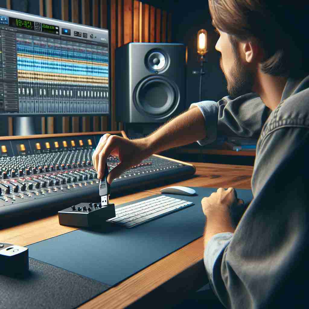 An image illustrating Como Usar Interface de Áudio USB