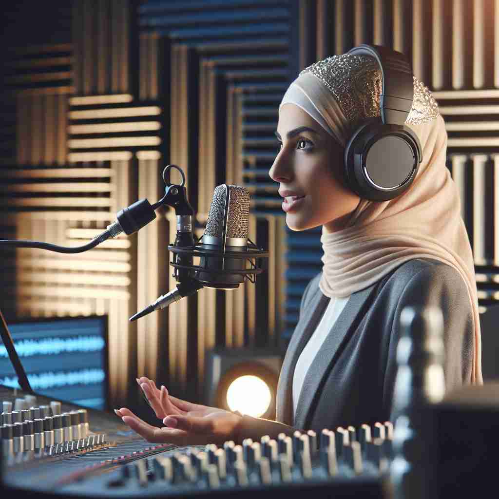 An image illustrating Produção de Áudio para Podcasts Profissionais