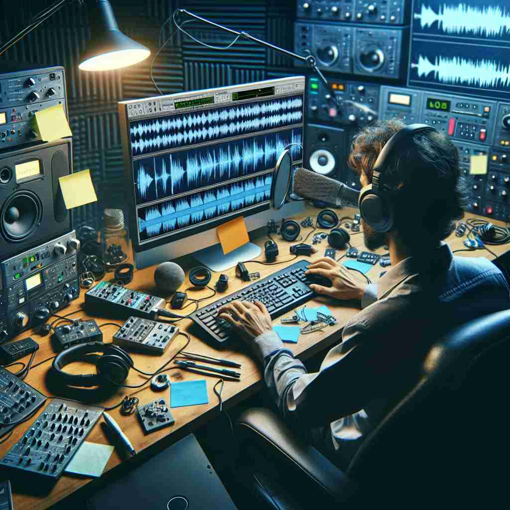 An image illustrating Edição de Áudio com Audacity