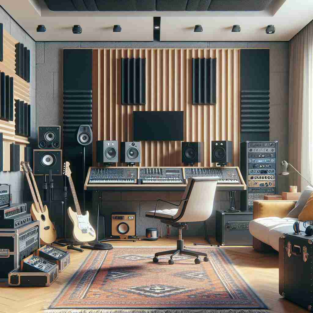 An image illustrating Guia de Acústica para Home Studio