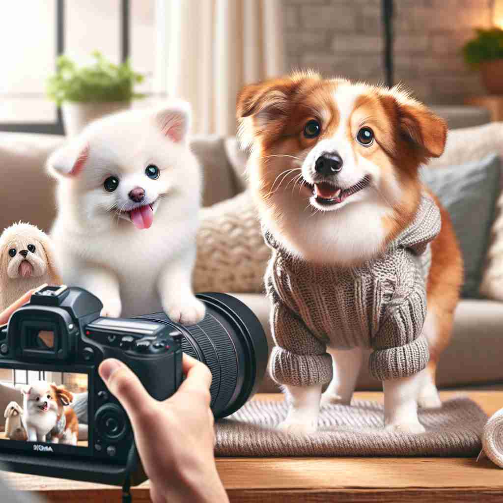 An image illustrating Fotografando Animais de Estimação em Casa